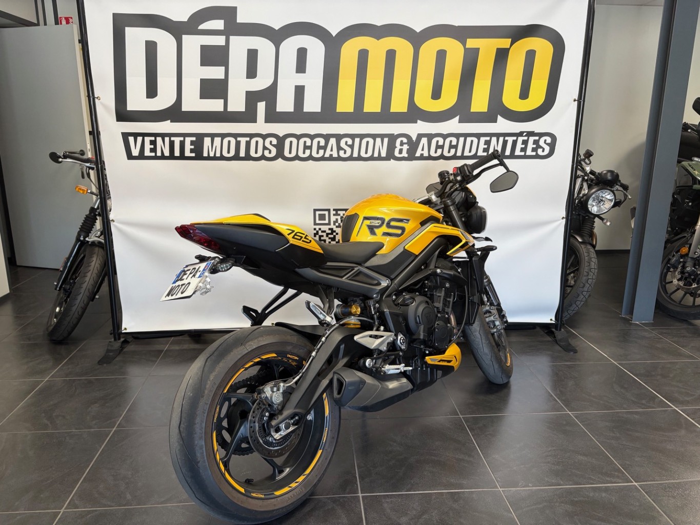 moto d’occasion TRIUMPHSTREET TRIPLE RS