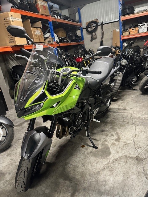 moto accidentée TRIUMPHTIGER SPORT