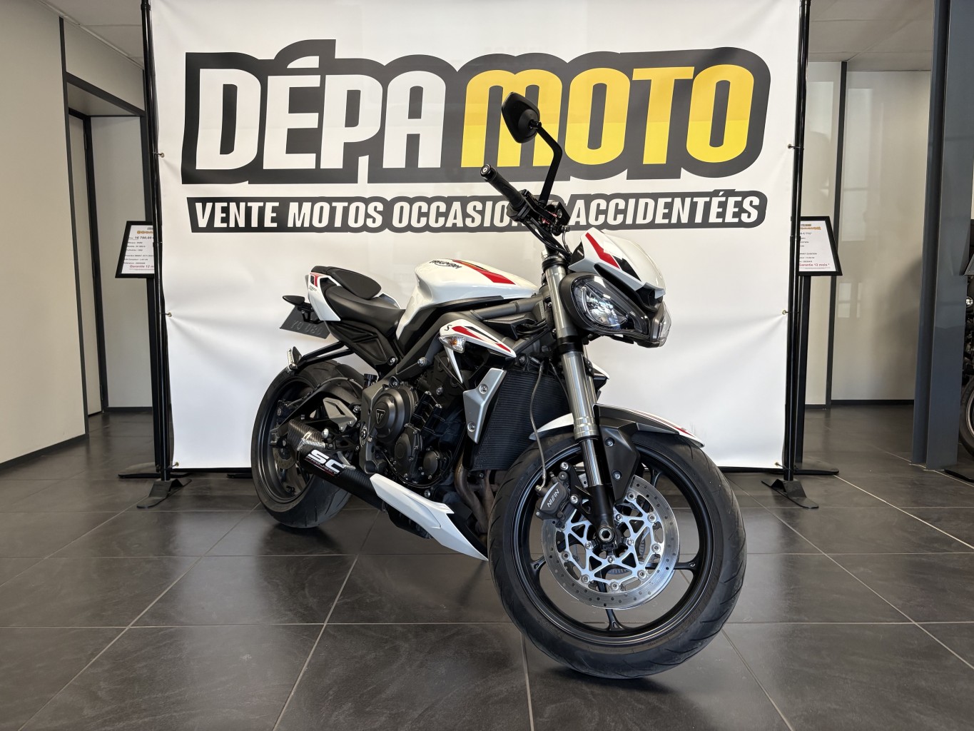 moto d’occasion TRIUMPH STREET TRIPLE S