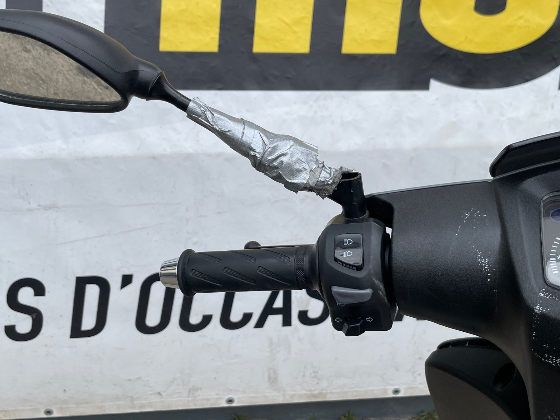 moto accidentée PEUGEOT  KISBEE 50