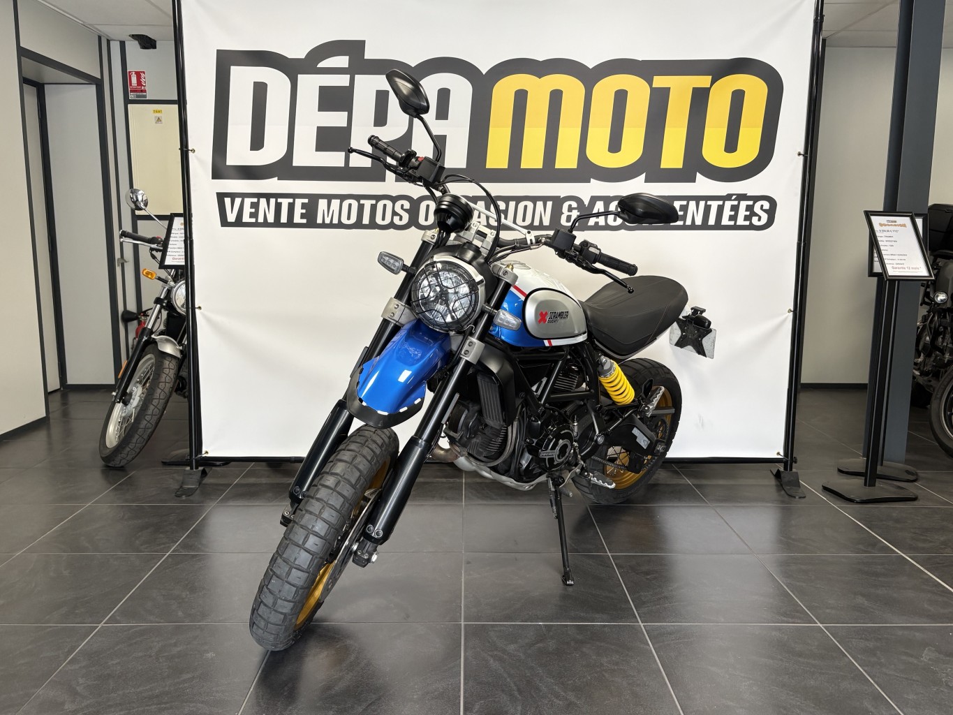 moto d’occasion DUCATI SCRAMBLER 800 DESERT SLED