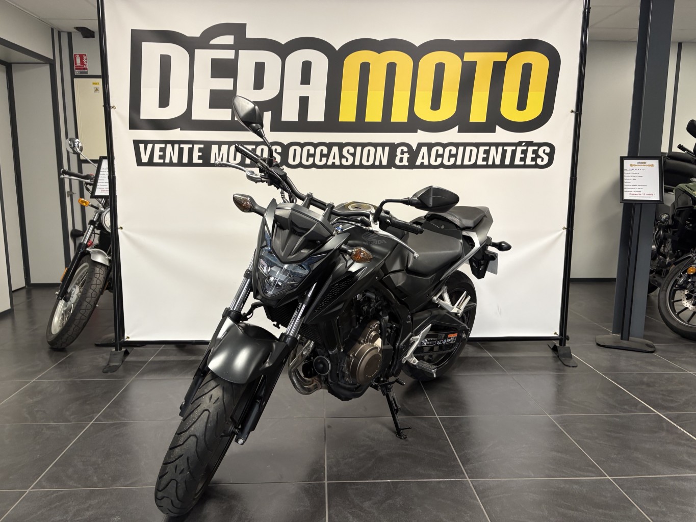 moto d’occasion HONDA CB 500