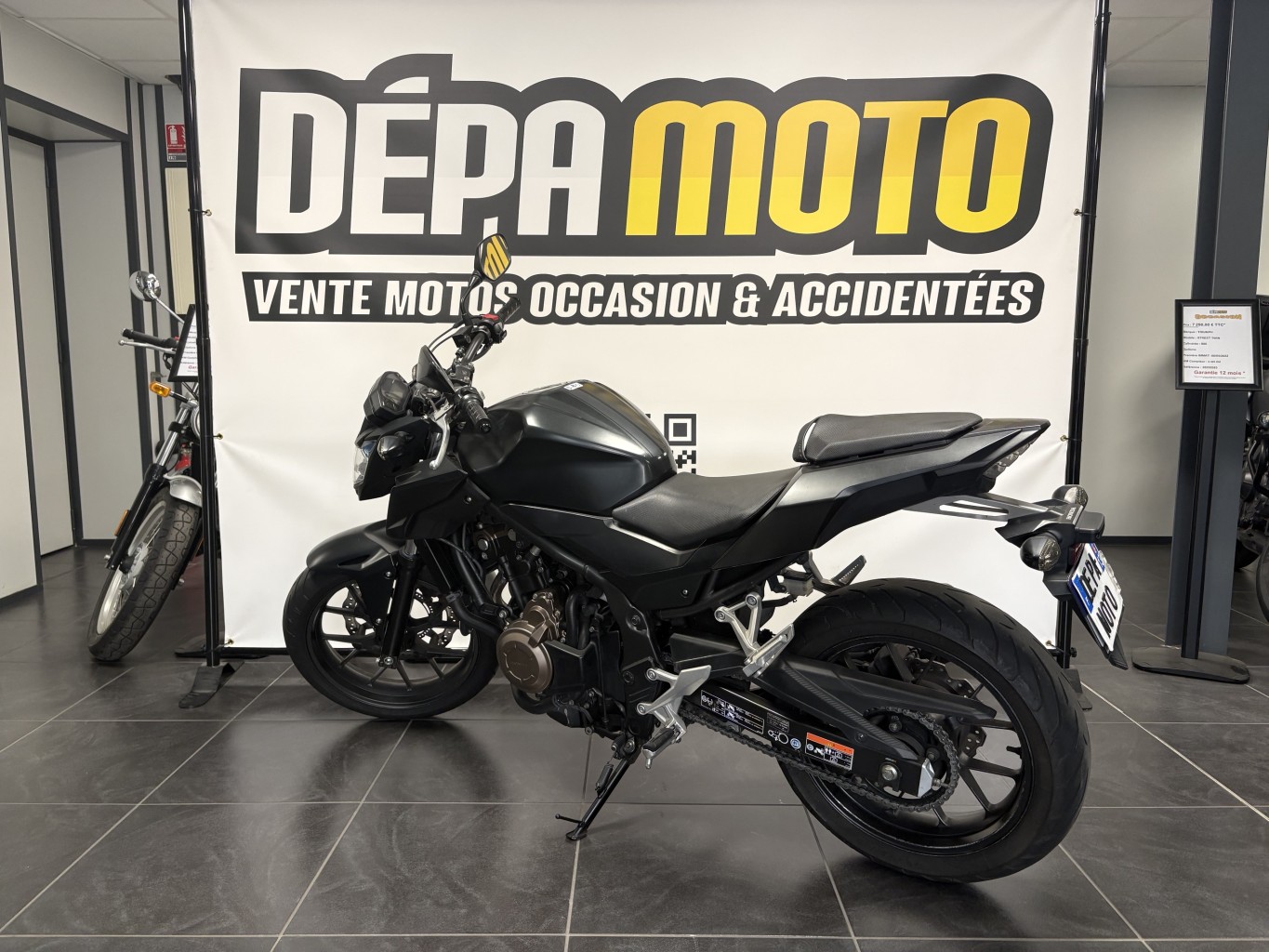 moto d’occasion HONDA CB 500