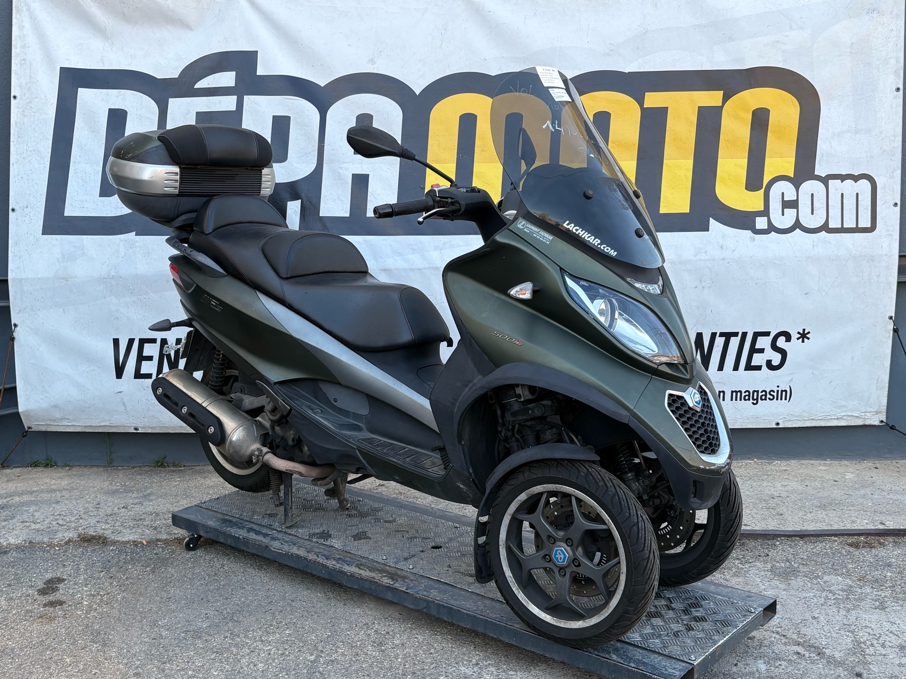 moto accidentée PIAGGIO MP3 500
