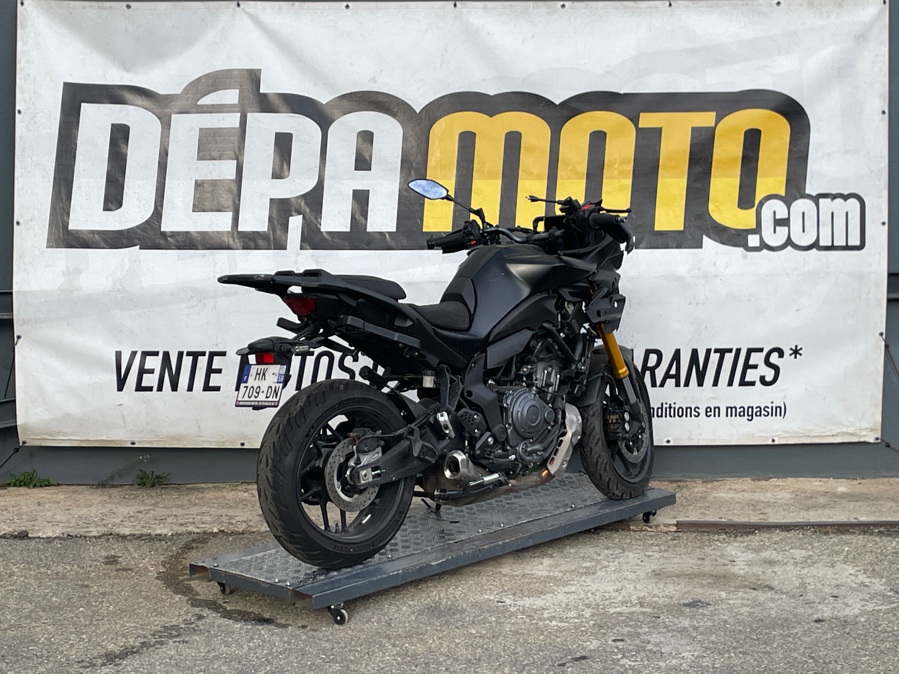 moto accidentée YAMAHA TRACER 700 GT