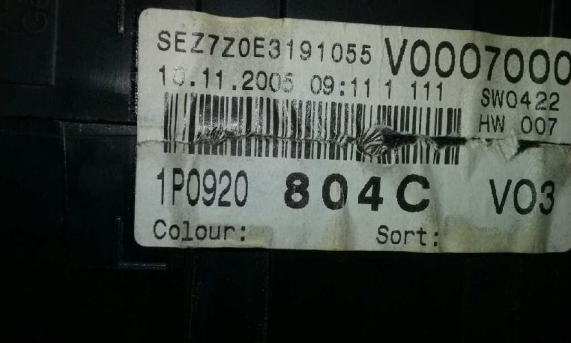 Foto del ricambio