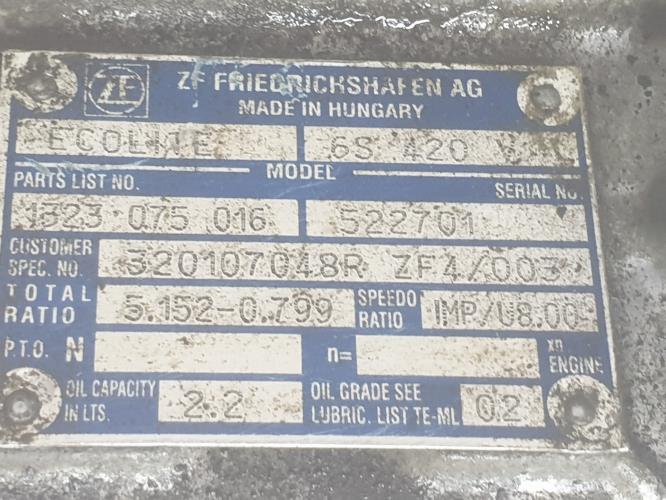 Foto del ricambio