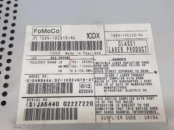 Foto del ricambio