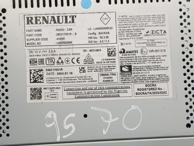 Foto del ricambio
