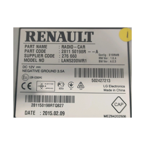 Foto del ricambio