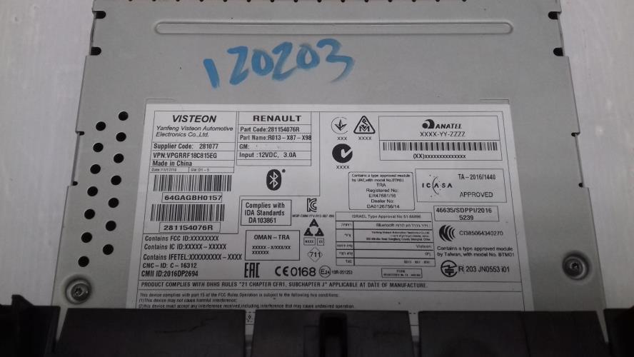 Foto del ricambio