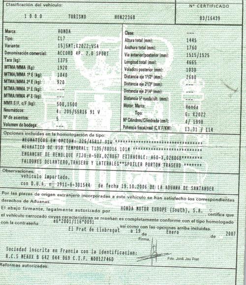 Foto del ricambio