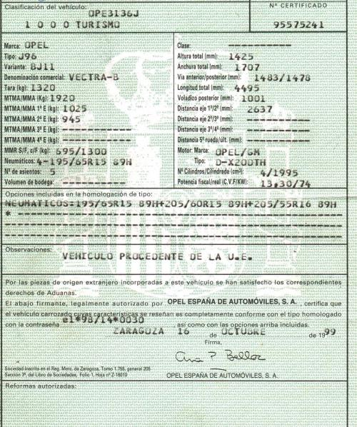 Foto del ricambio