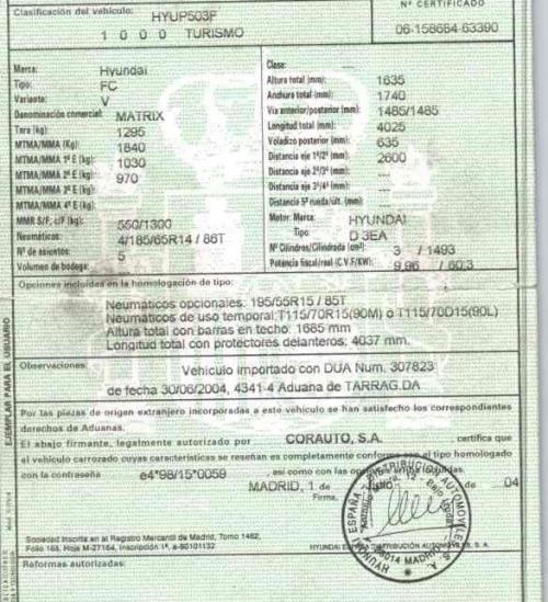 Foto del ricambio