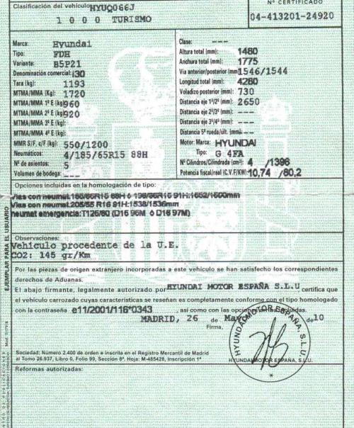 Foto del ricambio