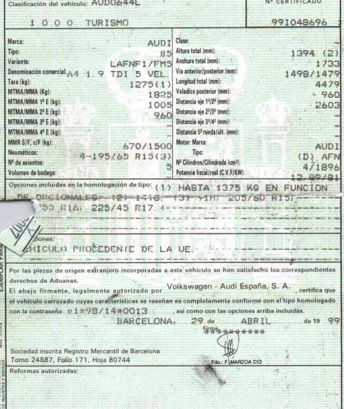 Foto del ricambio