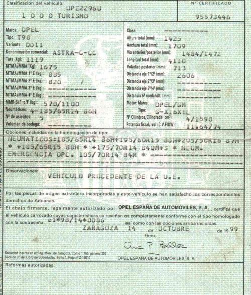 Foto del ricambio