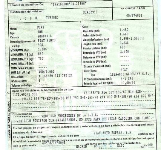 Foto del ricambio