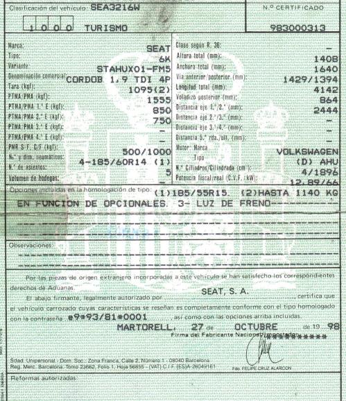 Foto del ricambio