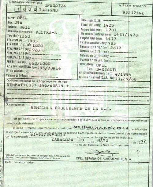 Foto del ricambio