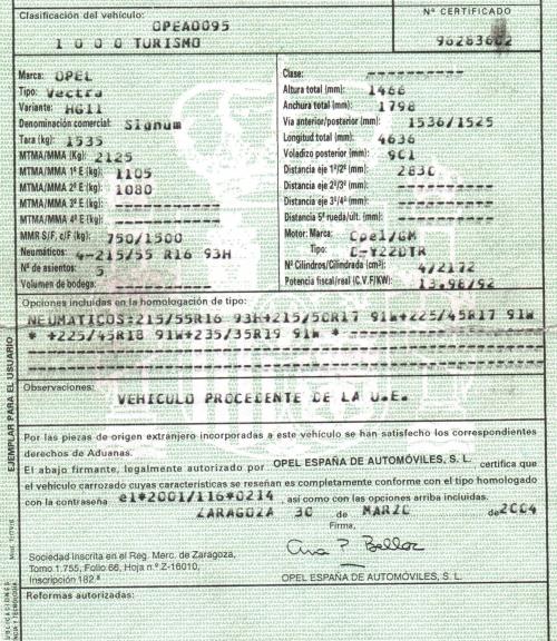 Foto del ricambio