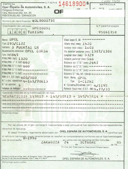 Foto del ricambio