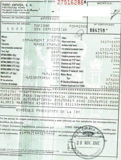 Foto del ricambio