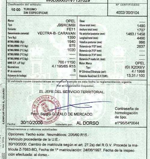 Foto del ricambio