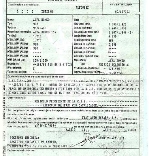 Foto del ricambio
