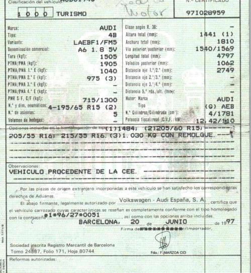 Foto del ricambio