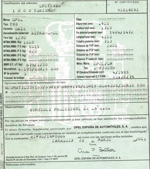 Foto del ricambio