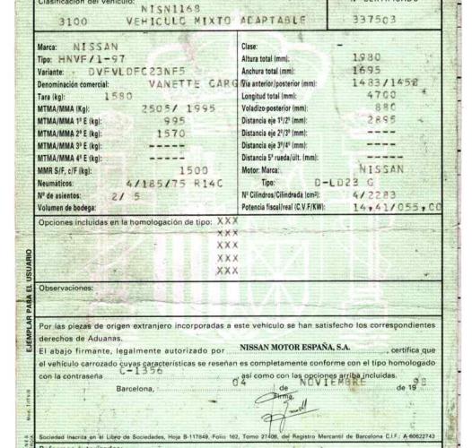 Foto del ricambio
