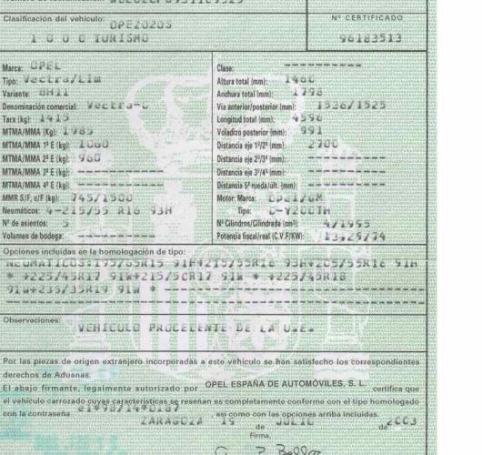 Foto del ricambio