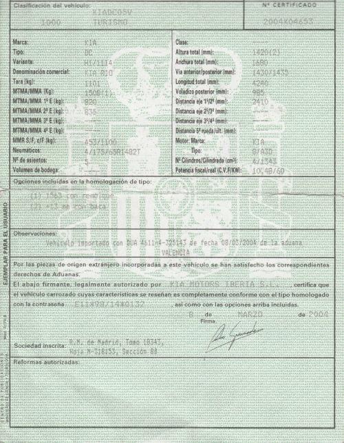 Foto del ricambio