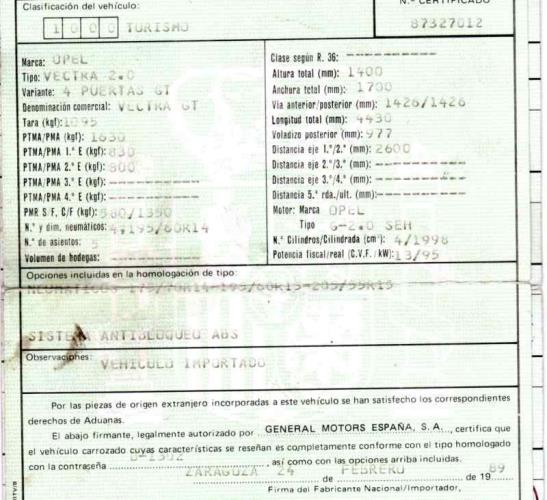 Foto del ricambio