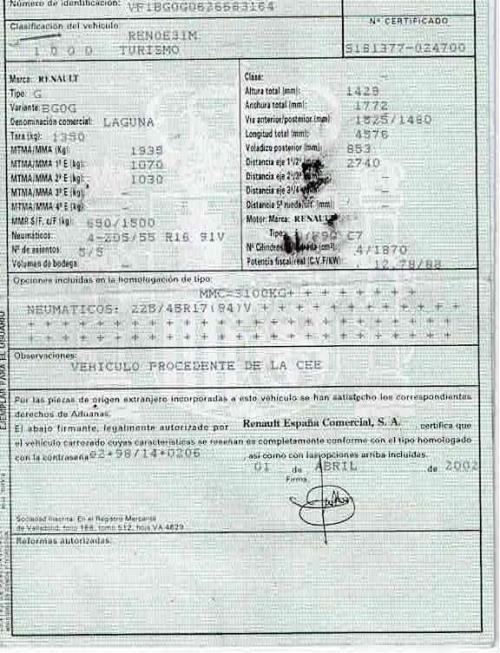 Foto del ricambio