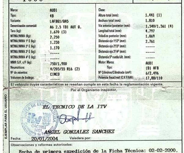 Foto del ricambio