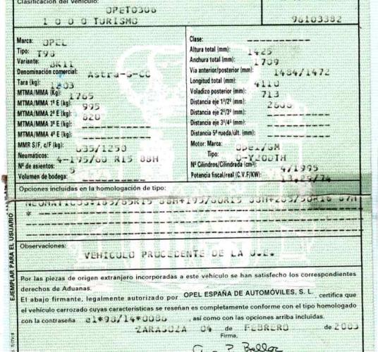Foto del ricambio