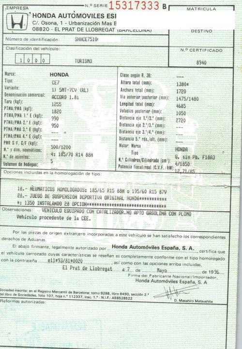Foto del ricambio