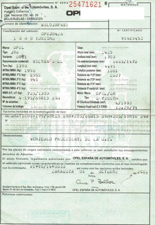 Foto del ricambio