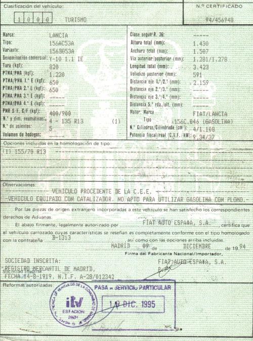 Foto del ricambio