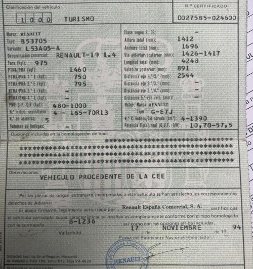 Foto del ricambio