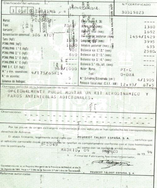 Foto del ricambio