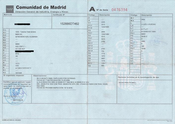 Foto del ricambio
