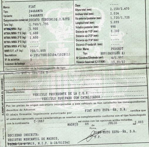 Foto del ricambio