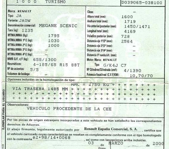 Foto del ricambio