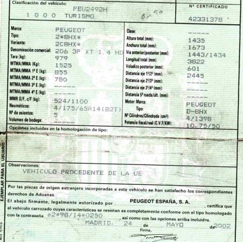 Foto del ricambio