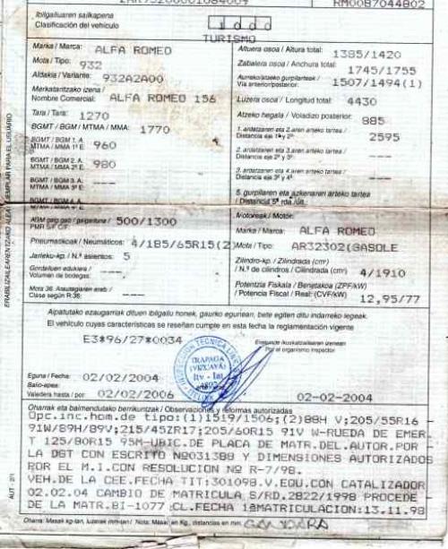 Foto del ricambio