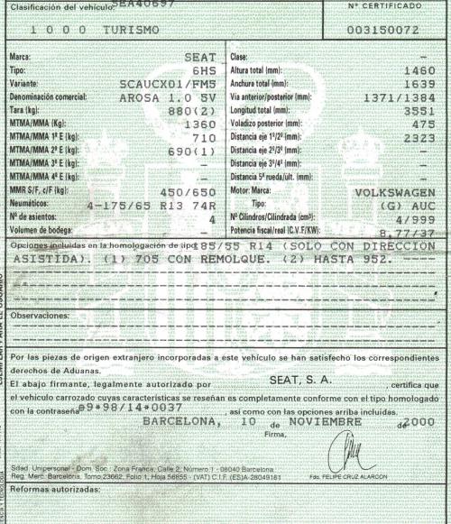 Foto del ricambio
