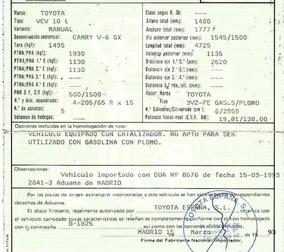 Foto del ricambio